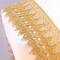 1 Yard 4.5" Priscilla's Dainty Metallic Gold Polyester Venice Lace Trim